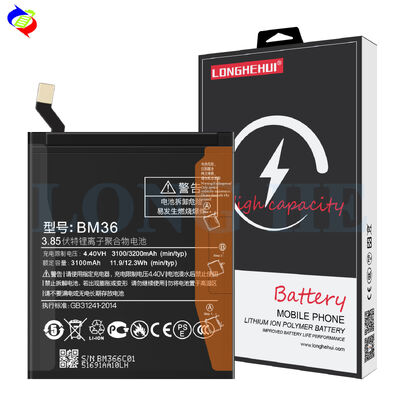 High Capacity BM36 Battery for Xiaomi 5S Rechargeable Phone Batteries BM36 Codin