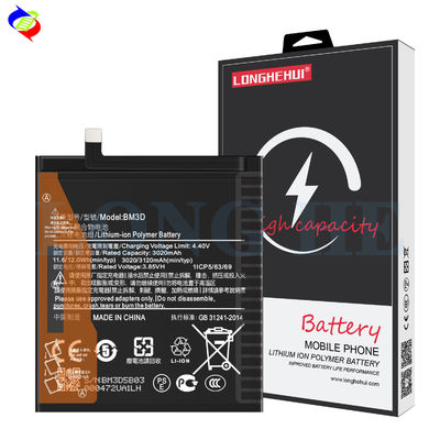 Stock black Mobile Phone Battery for Xiaomi MI 8SE BM3D Original Capacity 100% Health