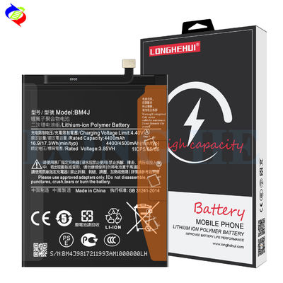 Stock A 4500mah 3.85V Lithium Polymer BM4J Cell for Xiaomi Redmi Note 8 Pro Replaceable