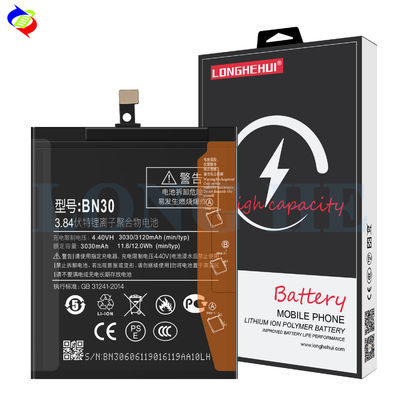 3120mAh BN30 Replacement Battery for Xiaomi Redmi 4A White Original Capacity Mobile Phone