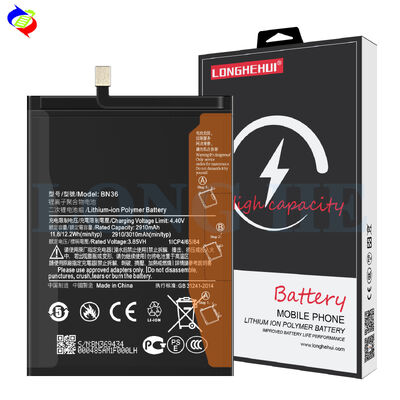 3010mAh Original OEM Mobile Phone Battery BN36 for Xiaomi Mi 6X Mi6X Lithium Battery