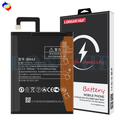 4100mAh Capacity Rechargeable Batteries for XIAOMI REDMI 4 Mobile BN42 Phone