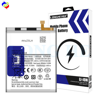Samsung EB-BA205ABU Rechargeable Batteries Lithium Mobile Cell Phone Battery Production