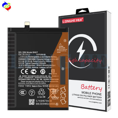 Compatible For Xiaomi Li-ion Polymer Battery BN57 for MI Poco X3 6GB RAM 5160mAh 3.87V