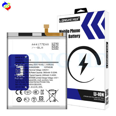 Double IC Protection 4000mAh EB-BA205ABN Rechargeable Battery for Samsung EB-BA205AB