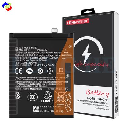 High Capacity BM53 5000mAh Battery for Xiaomi Mi 10T 10T Pro Redmi K30S Mobile Phone