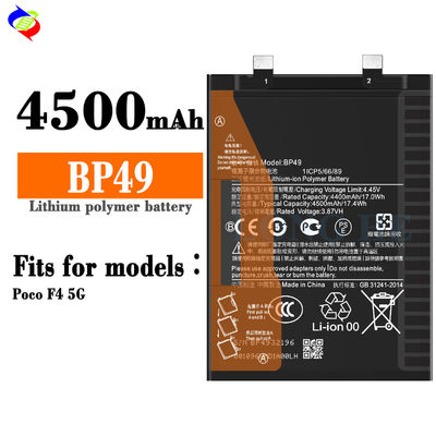 Stock BP49 Battery for Xiaomi Mi POCO F4 5G High Capacity and Stable Performance