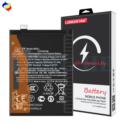 BN5J Battery for Xiaomi POCO X5 5G / Redmi Note 12 5G 3.87V 5000mAh Rechargeable