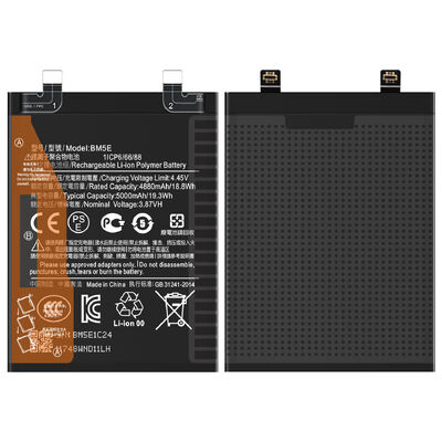 High Capacity RECHARGABLE Battery for Xiaomi Redmi K50 Pro Black 5400mAh 3.87V Cell Phon