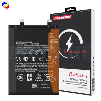 5160mAh BM5N Battery for MIUI POCO F5 PRO Replacement Phone Batteries Black Finish