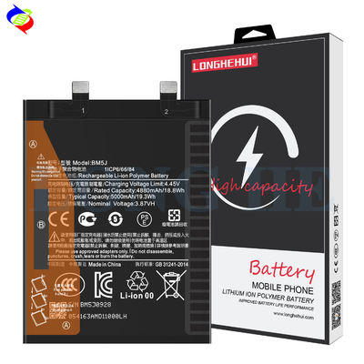 Rechargeable BM5J Phone Battery For Xiaomi mi 12T Pro Black Lithium Polymer Battery
