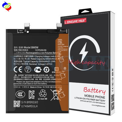 5500mAh Replacement Battery for Xiaomi Redmi K60 Phone BM5M Lithium Polymer Technology