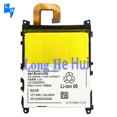 LIS1525ERPC Replacement Battery for SONY Xperia Z1 L39h C6902 C6903 C6943 3000mAh 3.8V