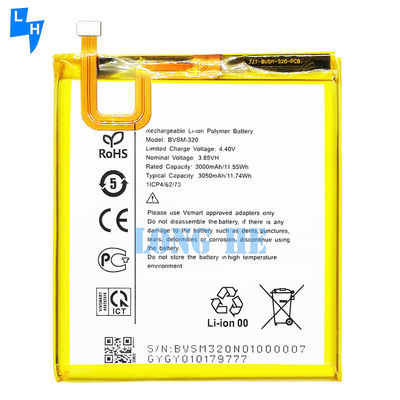 RECHARGABLE OEM BVSM-320 4.35V 3050mAh Yellow Lithium Polymer Battery For Vsmart Star