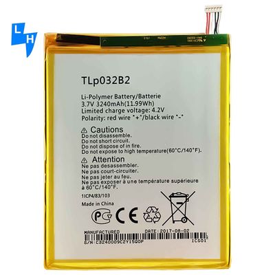 3240mAh TLP032B2 TLP032BD POP7S P310A OT9006W PIXI 8 battery for alcatel OneTouch POP-7