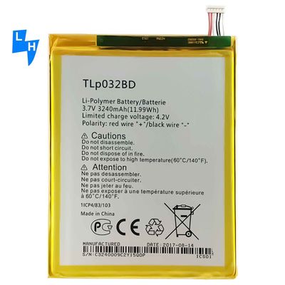 3240mAh TLP032BD POP7 P310A OT9006W Pixi 8 Battery for Alcatel OneTouch POP-7 LTE