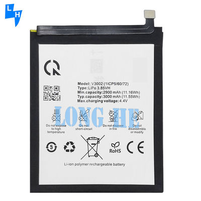3000mAh 3.85V Rechargeable Li-ion Polymer Battery V3002 for Vsmart Joy 1 Mobile Phone