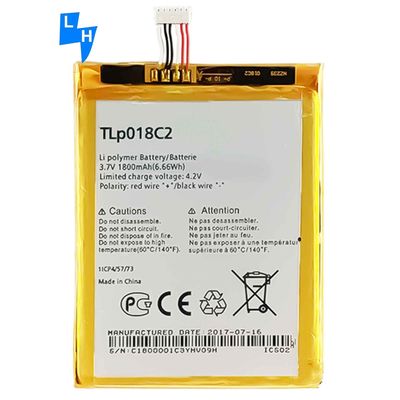 1800mAh Li-ion Polymer Battery for Alcatel One Touch Idol Ultra OT-6033 OT-6033X Tab