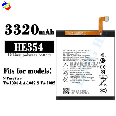 High Capacity Rechargeable Battery for Nokia 9 Pureview 3320mAh Double IC Protection