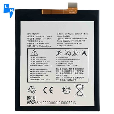 3000mAh TLp029C1 Battery for Alcatel A30 5049Z REVVL Mobile Phone System Model 5099