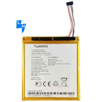 Original 1 1 Rechargeable Battery For Alcatel TLp025G2 2580mAh OT9003 9003X Mobile Phone
