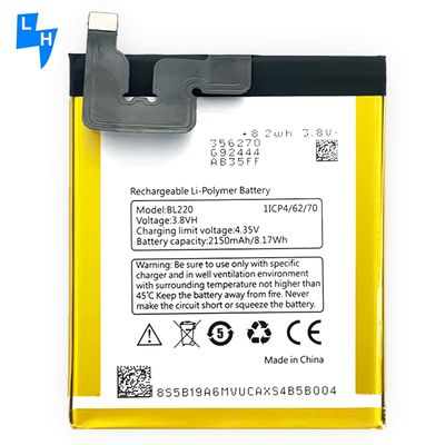 BL220 2150mAH Lithium-ion Replacement Battery for Lenovo S850 and OEM/ODM 500PCS