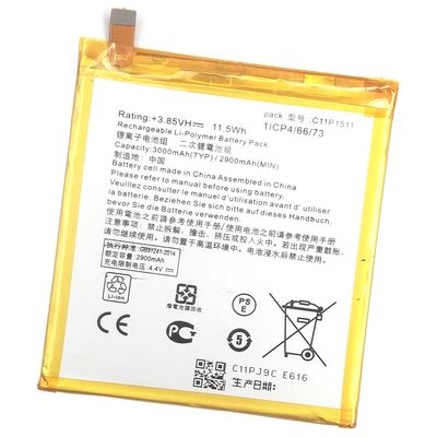 500PCS Ori 1 1 battery cell for ASUS ZenFone 3 5.0 battery C11P1511 Z012DA Z012DC