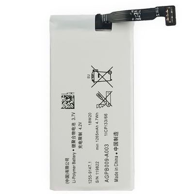 RECHARGABLE 1265mAh AGPB009-A003 Xperia Go Mobile Phone Battery for Sony Xperia Advance OEM/ODM 500PCS