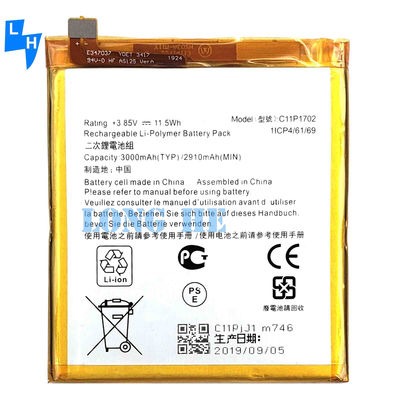 RECHARGABLE Polymer Lithium Battery for ASUS ZenFone V Live V500KL 3000mAh 3.85V
