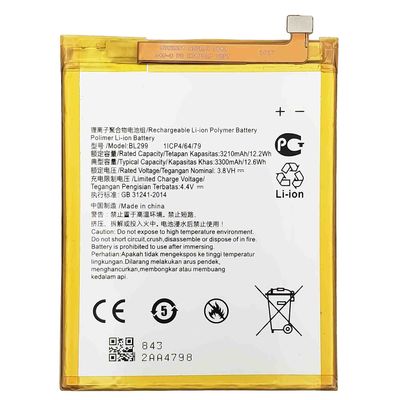 3300mAh BL299 L78071 Mobile Phone Battery for Lenovo Z5S OEM/ODM 500PCS