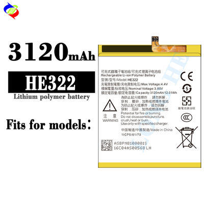 Replacing the Phone Battery A 3.85V 3120mAh Rechargeable Batteries For Nokia HE322