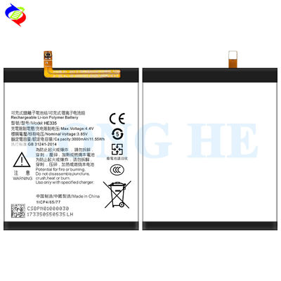 Protection Double IC Protection RECHARGABLE 3500mAh Battery for Nokia 6 N6 OEM HE335
