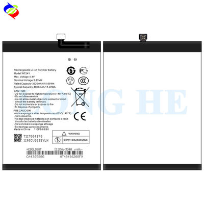 WT241 Rechargeable Batteries for Nokia 2.3 NK3.2 NK2.4 3.85V 4000mAh High Capacity