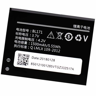 BL171 Battery for Lenovo RocStar A319 A60 A65 A368 A390T A356 A370E A376 Mobile Phone