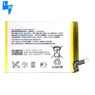 500PCS OEM SNYSCA6 CT62 CT54 CT72 Mobile Phone Battery for Sony Xperia-1 5th Capacity