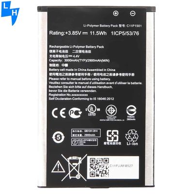 B11P1501 3000mAh 3.85V Battery for ASUS Zenfone 2 Laser Selfie ZE600KL Z00MD Z00LD ZE550KL ZE551KL