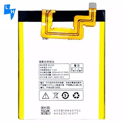 500PCS DOM White BL216 3.8V 10307mAh Vibe Z K6 X910 K910/E Lithium Battery Replacement