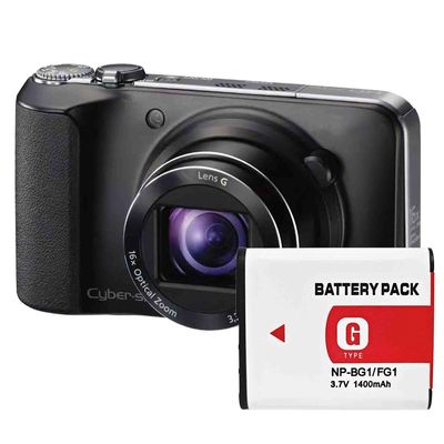 NP-BG1/FG1 Camera Battery for Sony DSC-T20/W HX10 H70 WXI/B W170 W220 W230 W290 DSC-W300 DSC-H50B