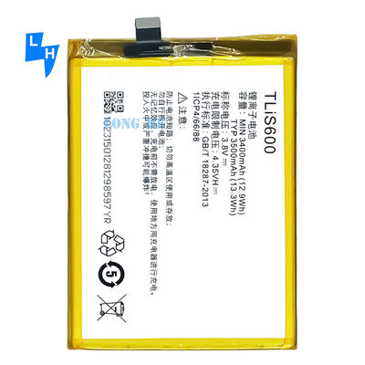 3.85V 3200mAh Battery for alcatel TLis600 alcatel 7054 3N / 3S M3G Double IC Protection RECHARGABLE