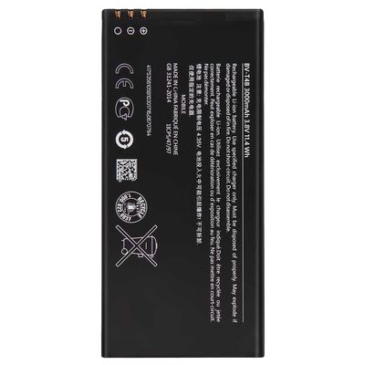 Double IC Protection 3000mAh BV-T4B Li-ion Battery for Lumia 640 XL Smartphone For Nokia
