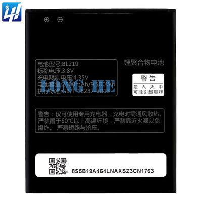 Lenovo S810T A768T A889 A916 S856 Battery BL219 100% Compatible 3.8V 2500MAH Phone Polymer