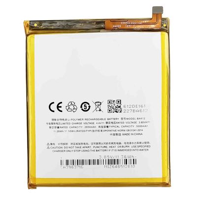 3000mAh BA612 RECHARGABLE Battery for Meizu Meizy 5S M6 12M M5 M612Q M5S Mobile Phone