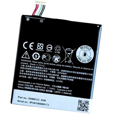 2040mAh Replacement Mobile Phone Battery BOP9O100 For HTC D612 D610 610 612