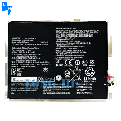 Rechargeable Battery L11C2P32 for Lenovo IdeaPad S6000 A1000 A3000 Laptop 3.7V 23WH