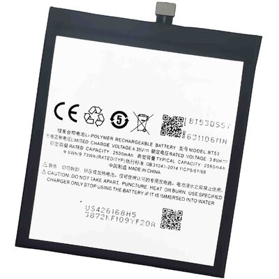 BT53 Polymer Lithium Battery for Meizu 6PRO/PRO6/PRO6S Mobile Phone Stock and in Black