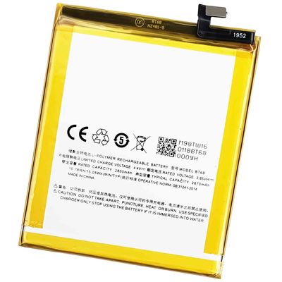 Meizu M3 M3S Replacement Mobile Phone Battery BT68 OEM/ODM 500pcs Double IC Protection