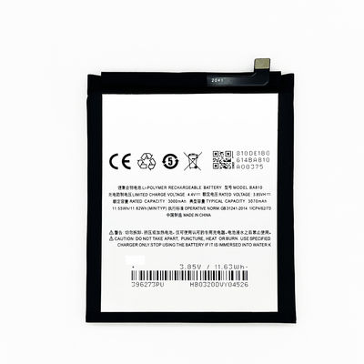 MEIZU M8C M810H M810L Mobile Phone Battery 4.4V 3070mAh RECHARGABLE Lithium Polymer