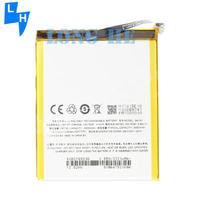 100% Compatible BA741 Polymer Lithium Battery for Meizu E2 3400mAh 3.85V Mobile Phone