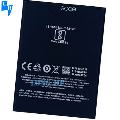 100% Compatible Capacity 3100mAh BA818 Battery for Meizu C9 Pro M819H C9 M818H Mobile Phone Batteries