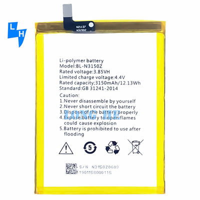 Gionee S6s BL-N3150Z Smart Phone Battery and 100% Compatible Rechargeable Batteries